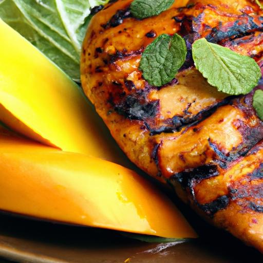 Fiery​ Flavor ⁤Fusion: Mango‌ Habanero Grilled Chicken‌ Recipe