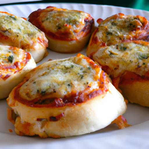 Irresistible ⁢Cheesy Garlic Pizza Pinwheels Recipe Unveiled