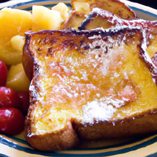 Fluffy Hawaiian Roll French Toast: A Tropical Breakfast‌ Treat