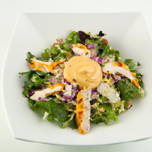 Buffalo Chicken Salad: A ‌Zesty Twist on Classic Greens