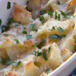 Decadent Creamy Garlic Parmesan Scalloped Potatoes Recipe