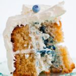 Decadent Blue Velvet Cake with Cream Cheese Frosting Delight