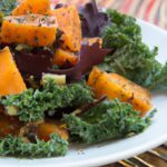 Harvest Harmony: Kale & Butternut Squash Salad Delight