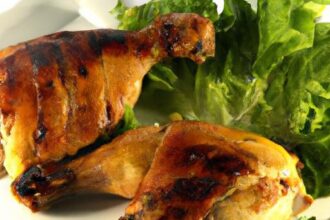 Sweet & Savory Honey Garlic Grilled Chicken Thighs Recipe