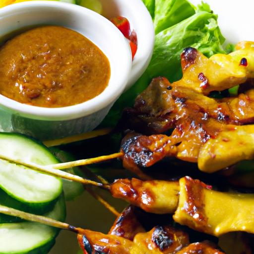 Savoring chicken Satay: A Flavorful Journey on ⁤Skewers