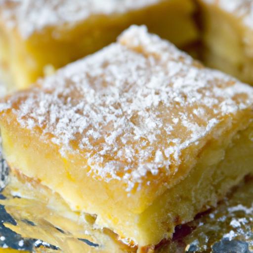 Zesty Delight: How to Make Perfect Gluten-Free Lemon Bars