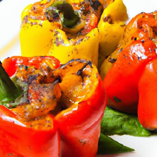 Bursting Bites: The Art of Perfectly Stuffed Mini Peppers