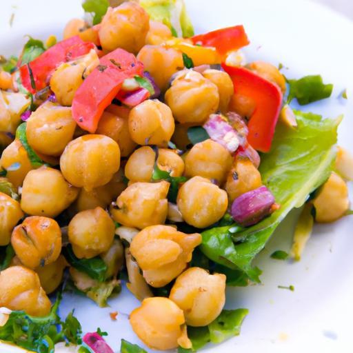 Crunchy Roasted Chickpea Salad: A Nutritious Veggie Boost