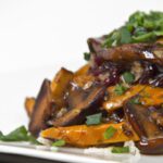 Earthy Elegance: Wild Rice with Mushrooms Delightfully Paired