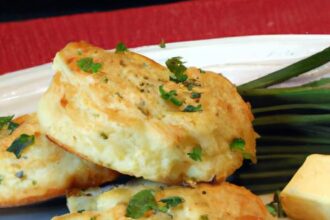 Melt-In-Your-Mouth Garlic Butter Skillet Biscuits Recipe