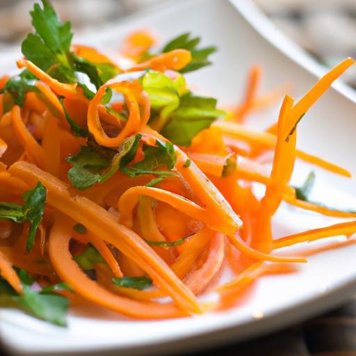 Zesty Tangy Carrot Salad: A Refreshing Twist on Tradition
