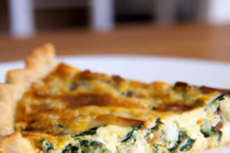 Savory Spinach Feta Quiche: A Flavorful Brunch Delight