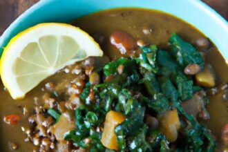 Hearty Lentil Spinach Curry: A Nutritious Flavor Boost