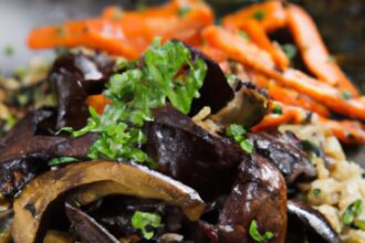 Earthy Elegance: Wild Rice with Mushrooms Unveiled