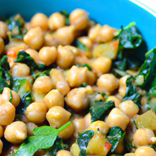 Wholesome Chickpea⁤ Spinach ⁢Curry: A Flavorful Nutrition Boost