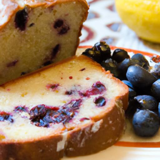 Zesty Blueberry Lemon Bread: A Bright, Berry Delight Recipe