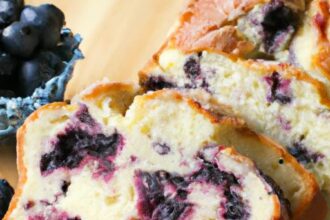 Zesty Blueberry Lemon Bread: A Bright, Berry Delight Recipe