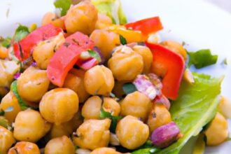 Crunchy Roasted Chickpea Salad: A Nutritious Veggie Boost