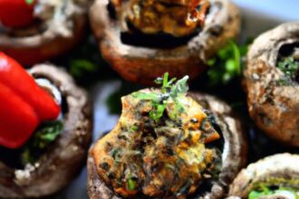 Keto Stuffed Mushrooms: Flavor-Packed Low-Carb Bites