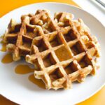 Simple 3-Ingredient Vegan Flourless Waffles: Protein Boost