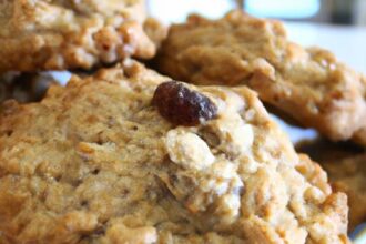 Chewy Oatmeal Raisin Cookies Made with Gluten-Free Oats