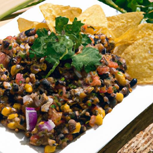 Zesty Black Bean & Corn Salsa: A Flavor Fiesta Delight