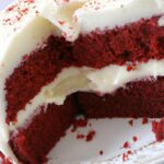 Decadent Red Velvet Cake with Lush Cream Cheese Frosting