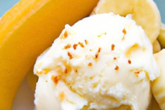 Creamy Banana Cheesecake Frozen Yogurt Recipe for Ninja Creami