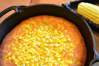 Golden Jiffy Cornbread Magic: Cast Iron Skillet Perfection