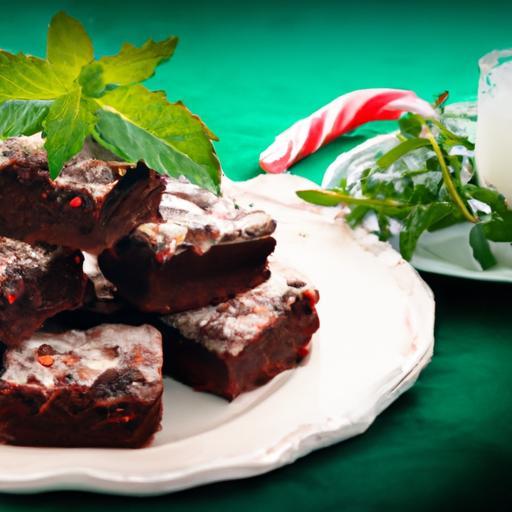 Minty Delight: Crafting the Perfect Peppermint Brownies