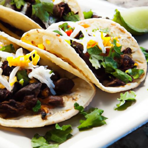 savory Black Bean & Cheese Tacos: A Flavorful Fiesta Fix