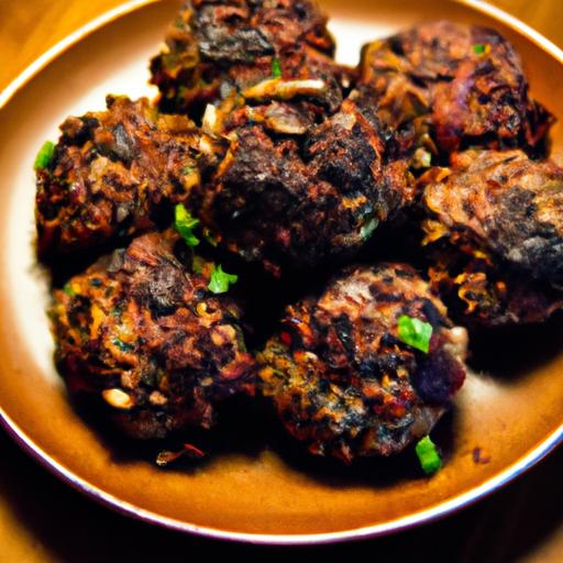 Savory Mushroom‌ Meatballs: A Delicious Plant-Based Twist