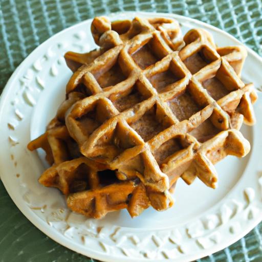 Simple 3-Ingredient Vegan Flourless Waffles: Protein Boost
