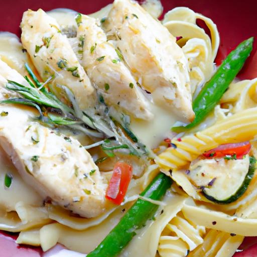 Zesty Creamy Lemon chicken Pasta: A Flavorful Delight