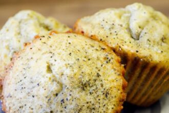 Zesty Lemon Poppy Seed Muffins: A Bright, Delicious Treat