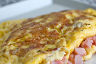 Easy Ham & Cheese Omelette Recipe Kids Will Love Cooking!