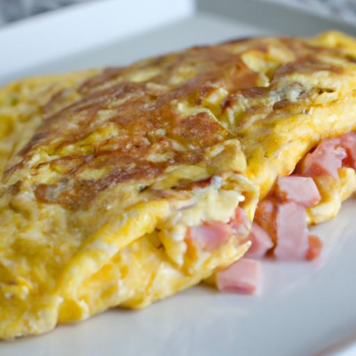 Easy Ham & Cheese Omelette Recipe Kids Will Love Cooking!