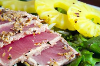 Tropical Flavors: Easy Tuna Steaks with Pineapple Recipes