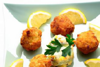 Bite-Sized Bliss: Mini Crab Cakes with Zesty Lemon Aioli