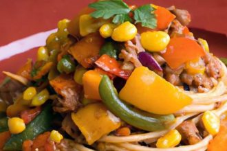 Taco Spaghetti Delight: A Flavorful Fusion Recipe Guide