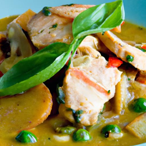 Savory Coconut Curry Chicken: A Flavorful Tropical Delight