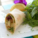 Wrap Up Freshness: The Delicious Veggie & Hummus Combo