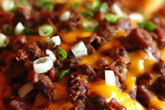 Ultimate Loaded Chili Cheese Fries: A Flavor Explosion Recipe