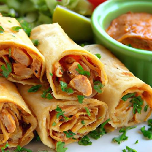 Crispy Chicken & Cheese Taquitos: A Flavorful Fiesta Bite