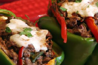 Philly Cheesesteak Stuffed Peppers: A Flavor Twist Delight