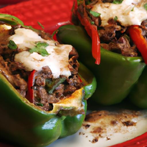 Philly Cheesesteak Stuffed Peppers: A Flavor Twist Delight