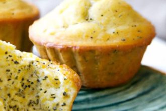 Zesty Lemon Poppy Seed Muffins: A Bright, Tangy Delight