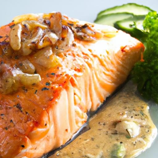 savor the Flavor: Garlic Butter ‍Grilled Salmon delight