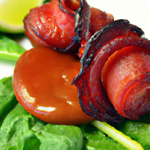 Sweet & Savory Delight: Honey-Glazed Bacon-Wrapped Scallops