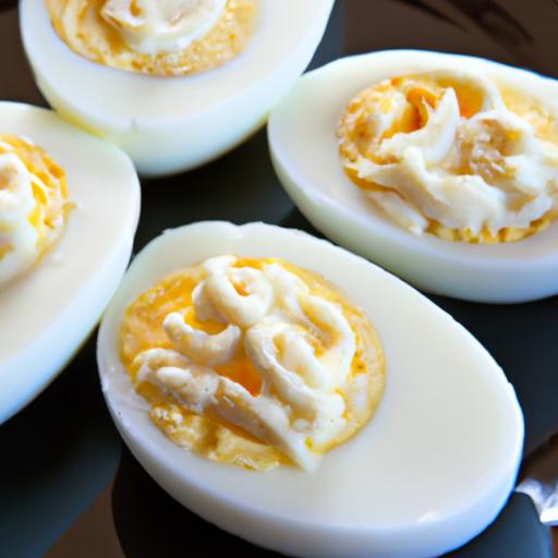 Elevate Snack Time: ⁣Hard-Boiled ​Eggs⁢ with ‍Spicy Mayo Dip